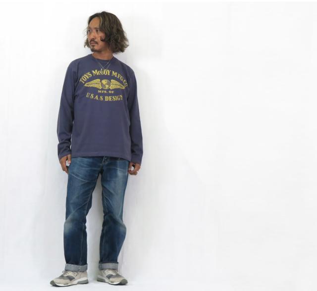 トイズマッコイ TOYS McCOY 長袖 Tシャツ MILITARY LONG SLEEVE TEE TOYS MCCOY MFG.CO. U.S.A.S.DESIGN  TMC2553【2025年秋冬新作】