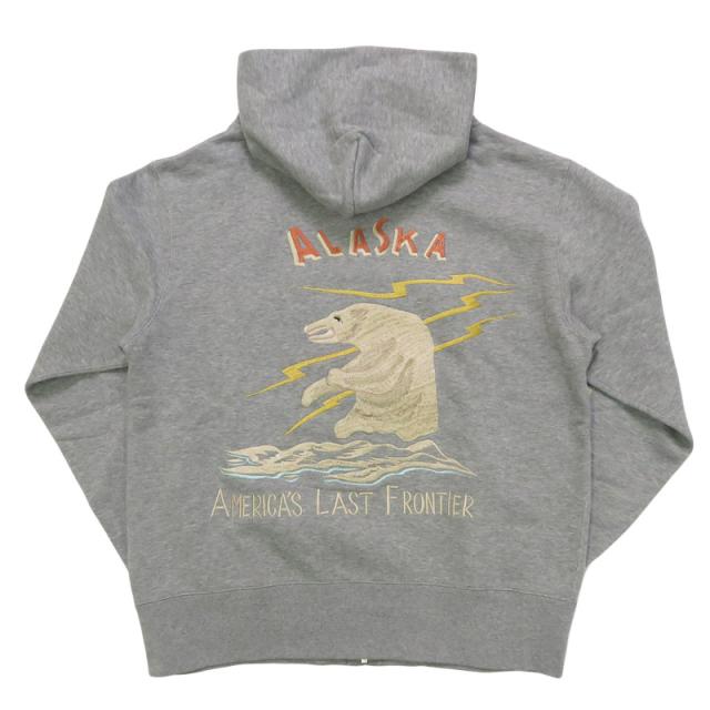 テーラー東洋 Tailor Toyo 長袖 スカ刺繍 ジップパーカー　SUKA ZIP PARKA EMBROIDERED “ALASKA”  テイラー東洋 TT69652【2025年秋冬新作】