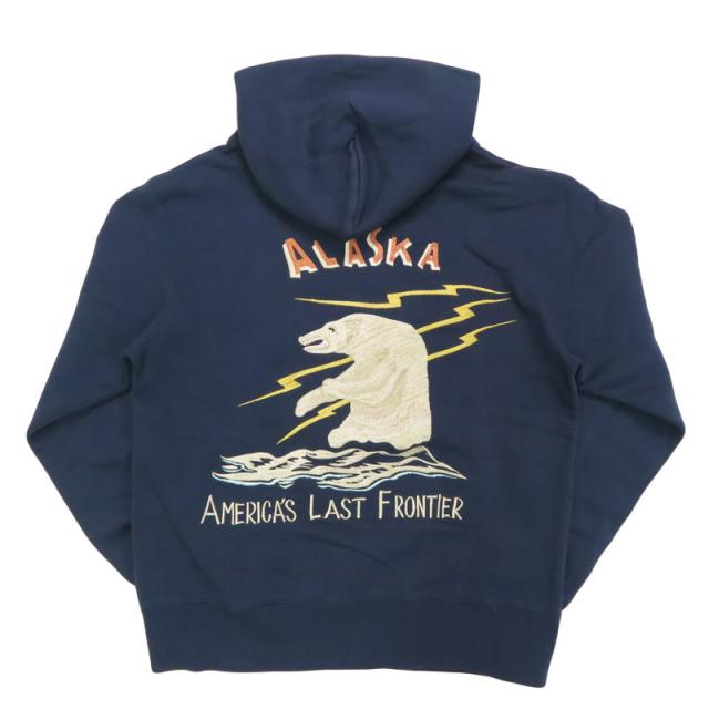 テーラー東洋 Tailor Toyo 長袖 スカ刺繍 ジップパーカー　SUKA ZIP PARKA EMBROIDERED “ALASKA”  テイラー東洋 TT69652【2025年秋冬新作】