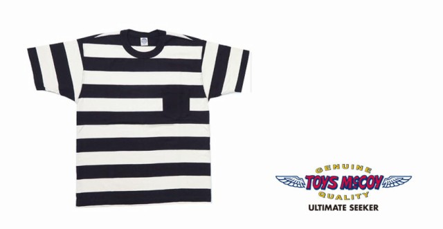 トイズマッコイ TOYS McCOY ボーダー ポケット 半袖 Tシャツ BORDERED