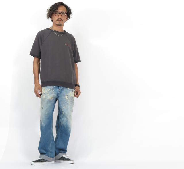 WEIRDO ウィアード 半袖 クルーネック スウェット KUSTOMS GLAD HAND グラッドハンド