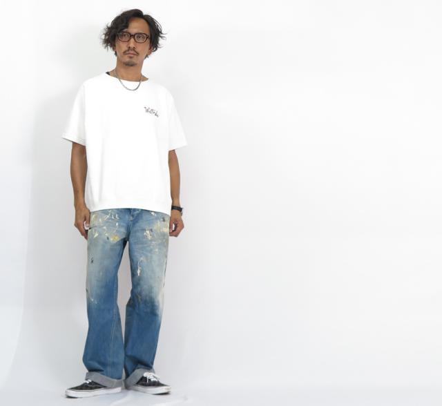 WEIRDO ウィアード 半袖 クルーネック スウェット KUSTOMS GLAD HAND グラッドハンド