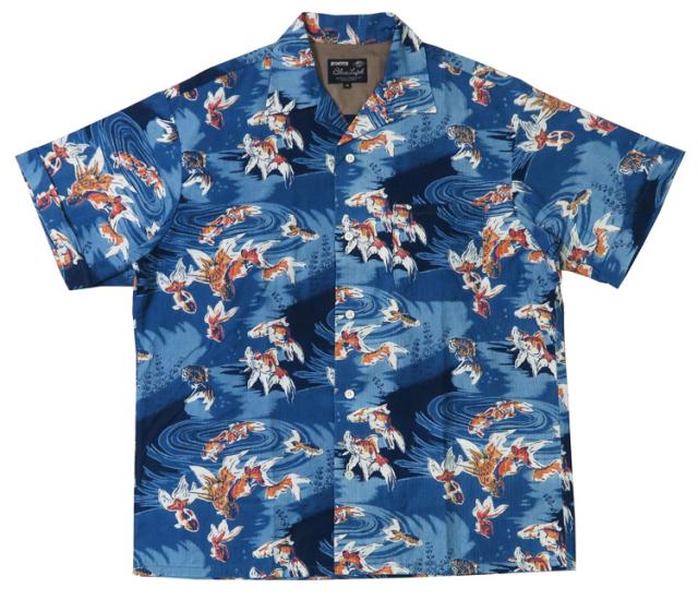 JELADO ジェラード 半袖 コットンハワイアンシャツ Hollywood BL12104