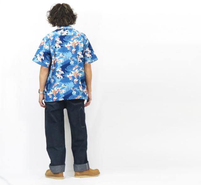 JELADO ジェラード 半袖 コットンハワイアンシャツ Hollywood BL12104