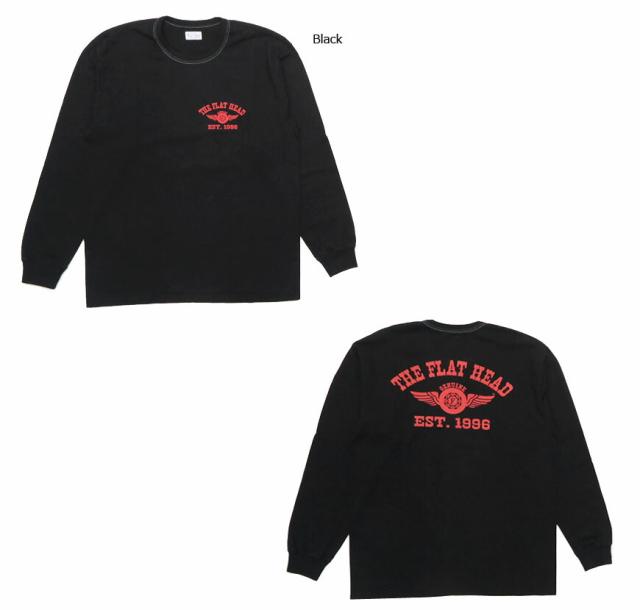 THE FLAT HEAD 半袖Tシャツ THCシリーズ STEADY BLUE THC-220