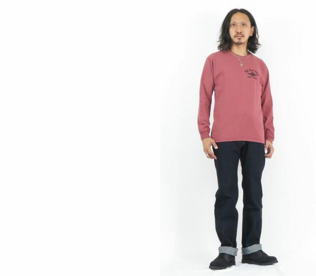 THE FLAT HEAD 半袖Tシャツ THCシリーズ STEADY BLUE THC-220