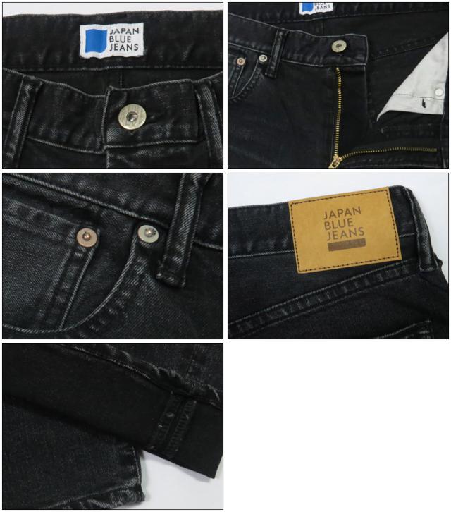 JAPAN BLUE JEANS 12oz アルティメイトストレッチデニム スリムストレート グレー JBAG1326-B01