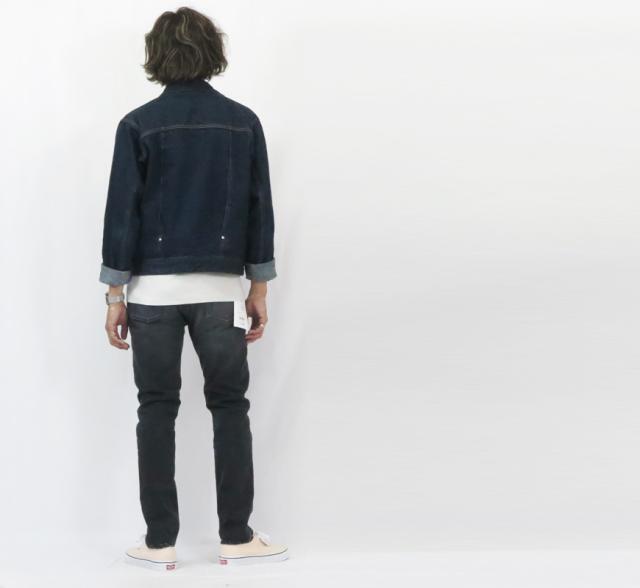JAPAN BLUE JEANS 12oz アルティメイトストレッチデニム スリムストレート グレー JBAG1326-B01