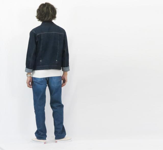 JAPAN BLUE JEANS 12oz アルティメイトストレッチデニム ワイド ディープインディゴ JBAG1522-D01