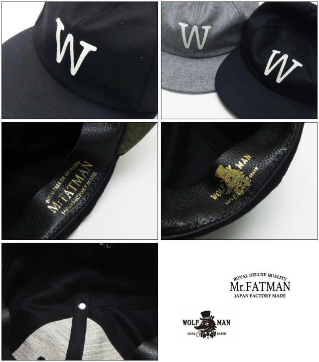 Mr.FATMAN ミスターファットマン ジョニーキャスケット THE FAT HATTER