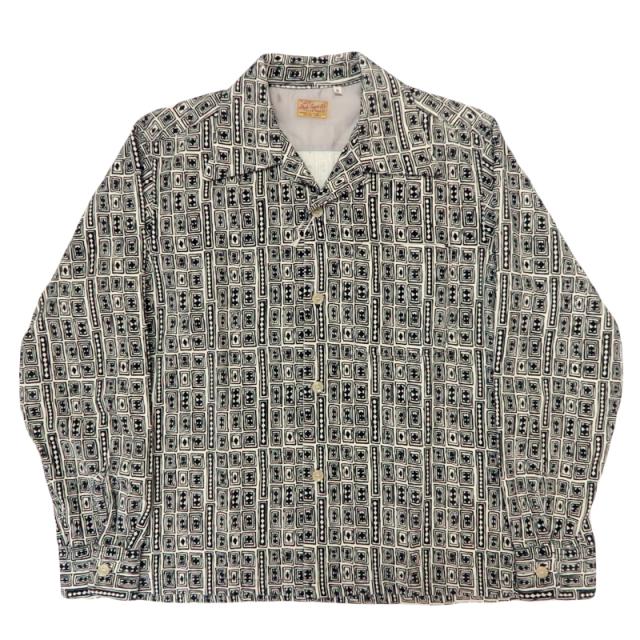 Style Eyes スタイルアイズ ダイヤ柄 長袖 コーデュロイスポーツシャツ Mid 1950s Style Corduroy Sports Shirt “DIAMOND” SE29571 【2025年秋冬新作】