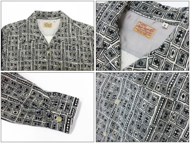 Style Eyes スタイルアイズ ダイヤ柄 長袖 コーデュロイスポーツシャツ Mid 1950s Style Corduroy Sports Shirt “DIAMOND” SE29571 【2025年秋冬新作】