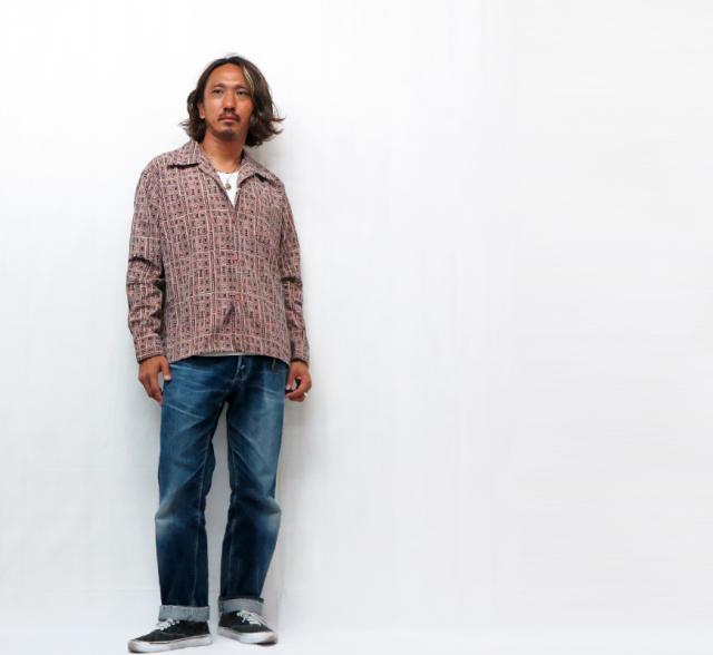 Style Eyes スタイルアイズ ダイヤ柄 長袖 コーデュロイスポーツシャツ Mid 1950s Style Corduroy Sports Shirt “DIAMOND” SE29571 【2025年秋冬新作】