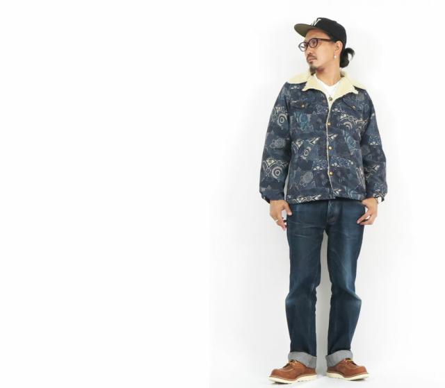 ダルチザン ステュディオ・ダ・ルチザン STUDIO D'ARTISAN 刺繍 トラック ジャケット ジャージ 8043