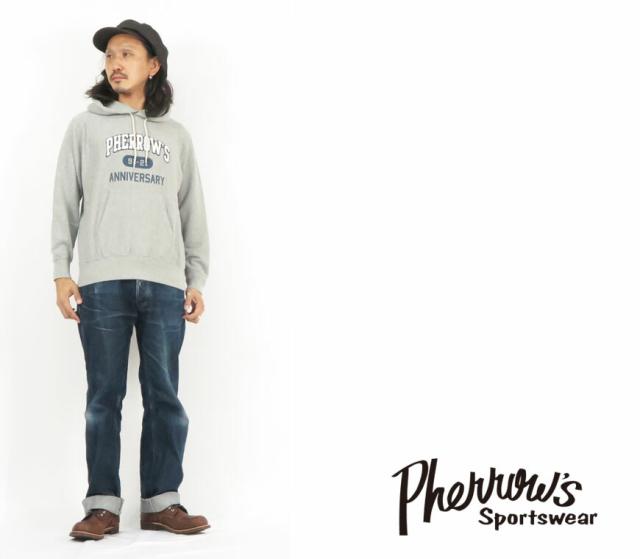 フェローズ Pherrow's 長袖 Tシャツ プリントSERVICE STATION PLT5