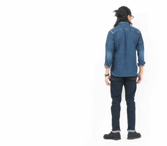 SPELLBOUND アンクルカット テーパードジーンズ ストレッチデニム ブラスト 40-208D-28-3