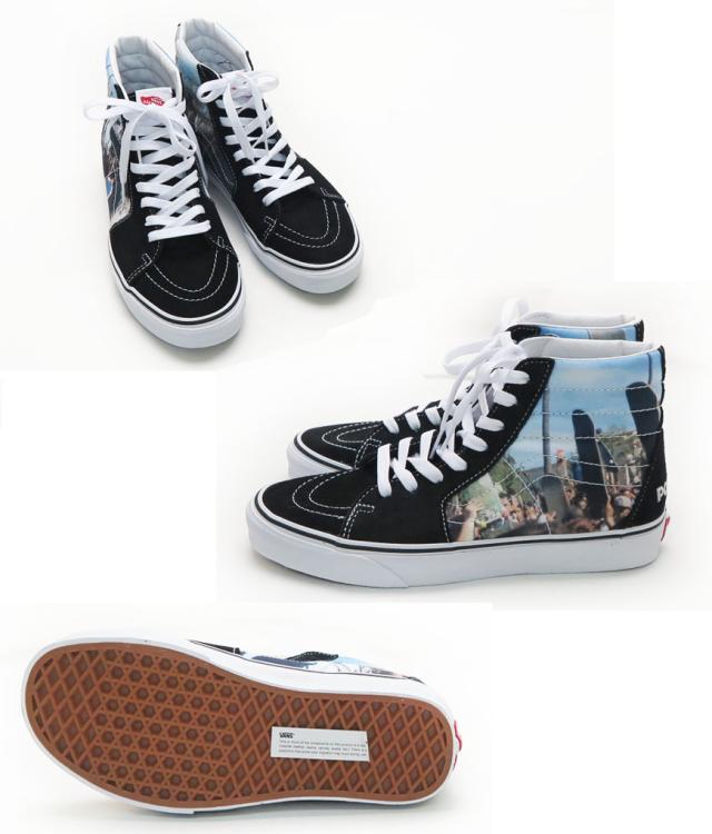 VANS バンズ SK8-HI #38 スケートハイ ファイヤーフレーム ブルー VN-0A4U3CXFO