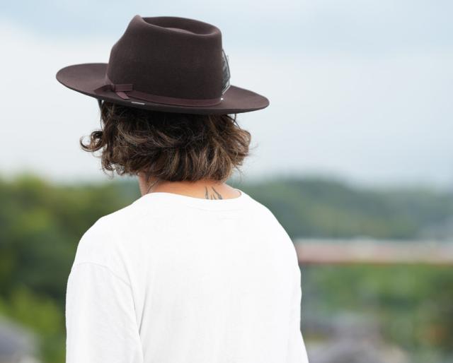 J.J. WILLIAMS By Mr.FATMAN ミスターファットマン ウールフェルトハット Gambler 6253002