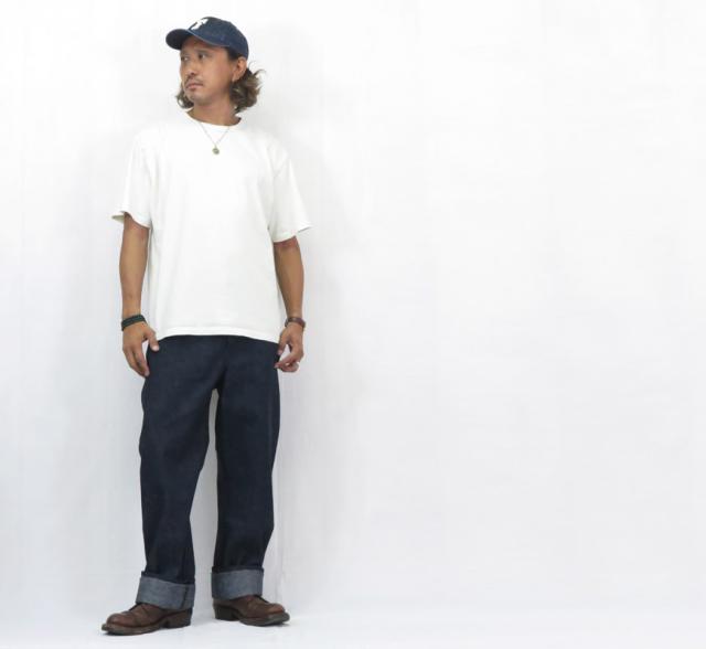 WAREHOUSE Lot 1237 1900’S INDIGO BLUE and WHITE CHECK WAIST OVERALL