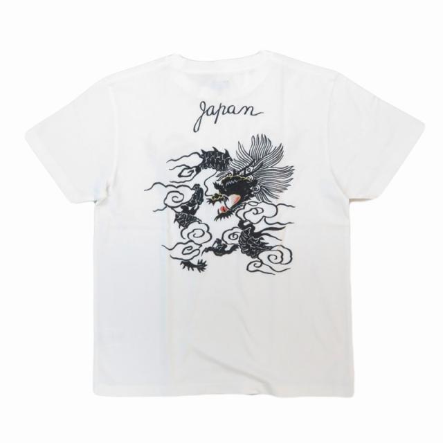 テーラー東洋 Tailor Toyo 半袖 スカ刺繍 Tシャツ “DRAGON” TT79588