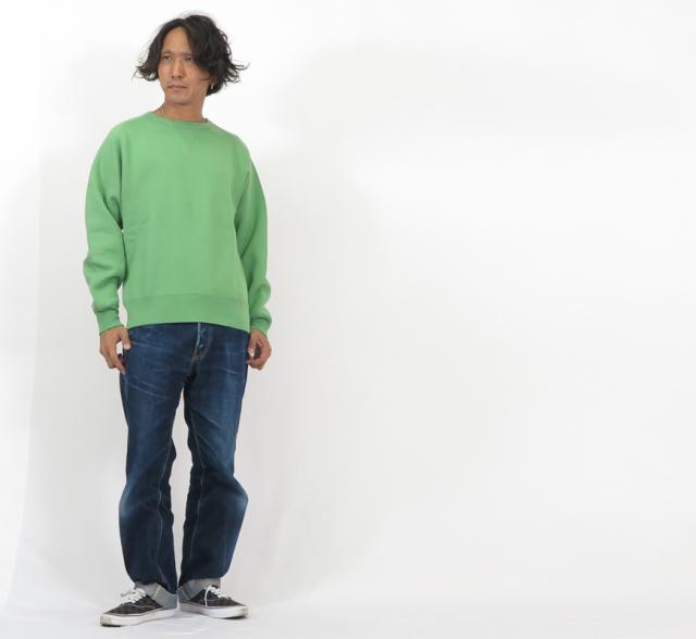 JELADO ジェラード フリーダムスリーブ 丸胴 クルーネックスウェット AB82251