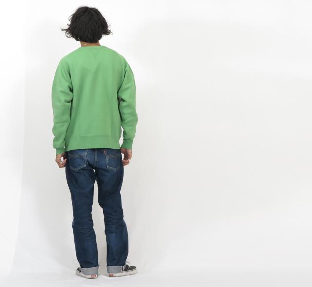 JELADO ジェラード フリーダムスリーブ 丸胴 クルーネックスウェット AB82251