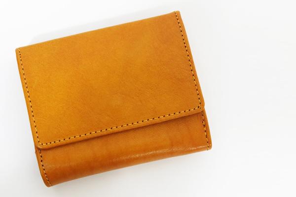 ホークカンパニー HAWK COMPANY イタリアンレザー コンパクトウォレット 2つ折り財布 YANKEE社 革 メンズ レディース 7250