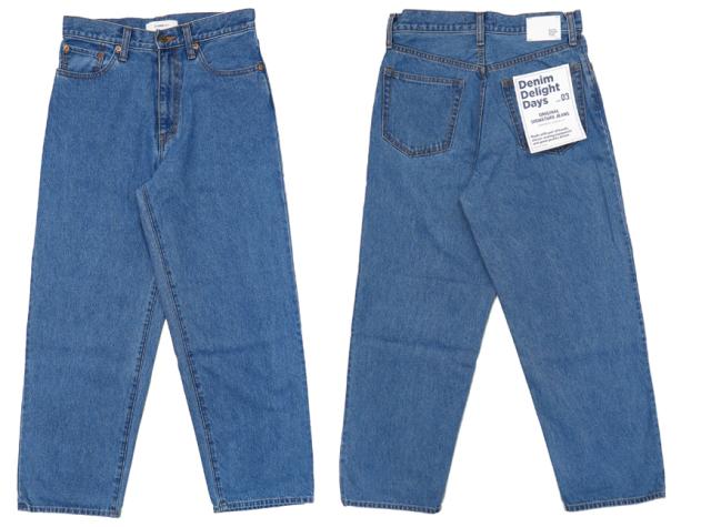 ジョンブル JOHNBULL 13oz デニム ワイドテーパード ジーンズ