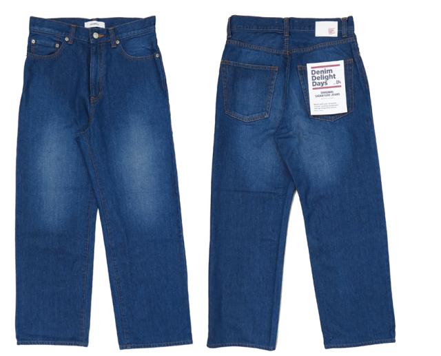 ジョンブル JOHNBULL 11.5oz デニム ワイド ジーンズ DENIM DELIGHT DAYS JY231P06