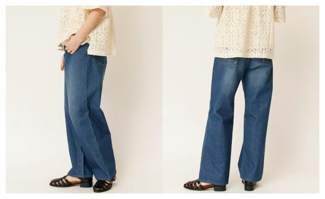 ジョンブル JOHNBULL 11.5oz デニム ワイド ジーンズ DENIM DELIGHT DAYS JY231P06