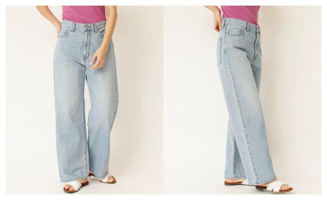 ジョンブル JOHNBULL 11.5oz デニム ワイド ジーンズ DENIM DELIGHT DAYS JY231P06