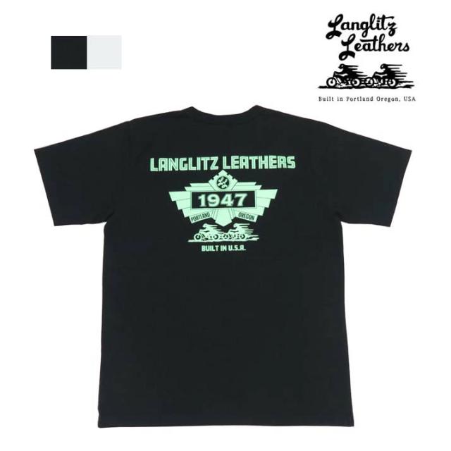 ラングリッツレザーズ Langlitz Leathers 半袖Tシャツ プリント LLC-003 LL305