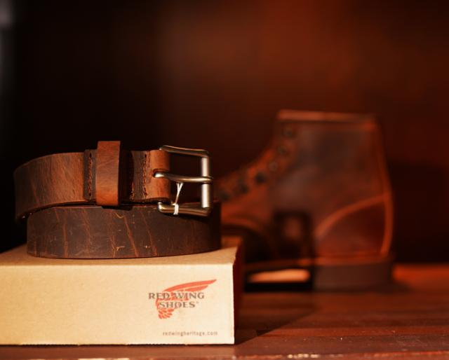 REDWING レッドウィング 純正 パイオニアレザー ベルト カッパー・ラフ アンド タフ 38mm rw96520