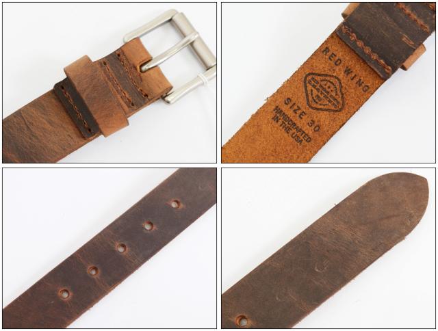 REDWING レッドウィング 純正 パイオニアレザー ベルト カッパー・ラフ アンド タフ 38mm rw96520