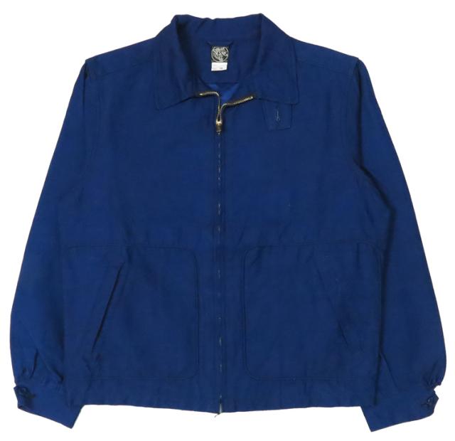 シュガーケーン SUGAR CANE 長袖 コットンレーヨン インディゴ染め スポーツ ジャケット ドッグイヤージャケット SC15702