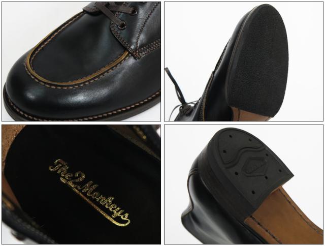 The 2 Monkeys Sportif Black Calf TM72924