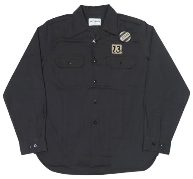 WEIRDO ウィアード 長袖ワークシャツ SLAVES WRD-23-AW-09 GLAD HAND グラッドハンド 