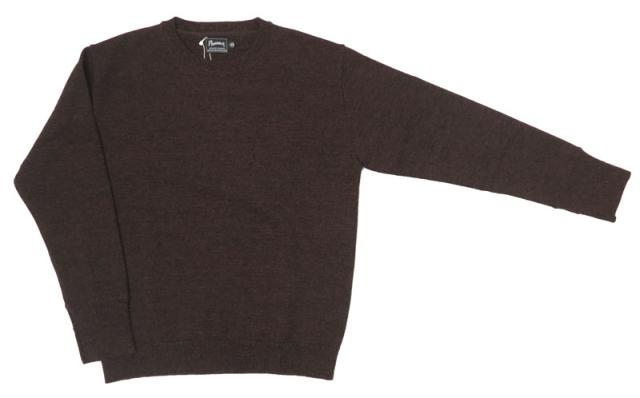 フェローズ Pherrow's 長袖 クールネック ウール ニット セーター 23W-PKN1 フェローズ Pherrow's 長袖 クールネック ウール ニット セーター 23W