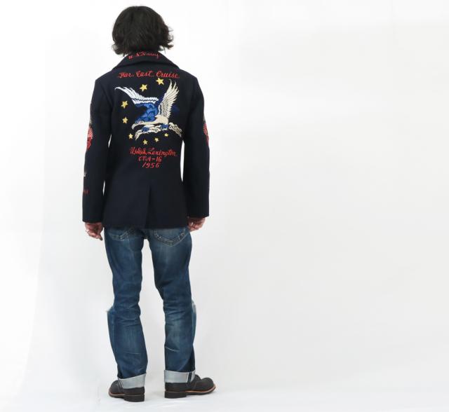 バスリクソンズ スカピーコート 30th ANNIVERSARY MODEL USS LEXINTON CVA-16 SUKA EMBROIDERY BR15350
