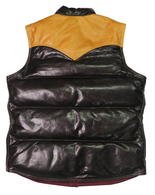 デラックスウェア DELUXEWARE ホースハイド ダウンベスト D-24