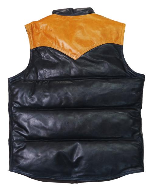 デラックスウェア DELUXEWARE ホースハイド ダウンベスト D-24