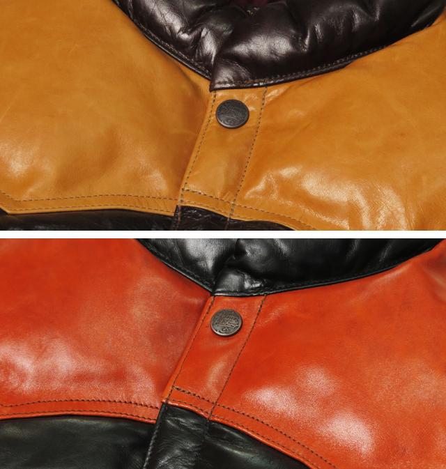 デラックスウェア DELUXEWARE ホースハイド ダウンベスト D-24