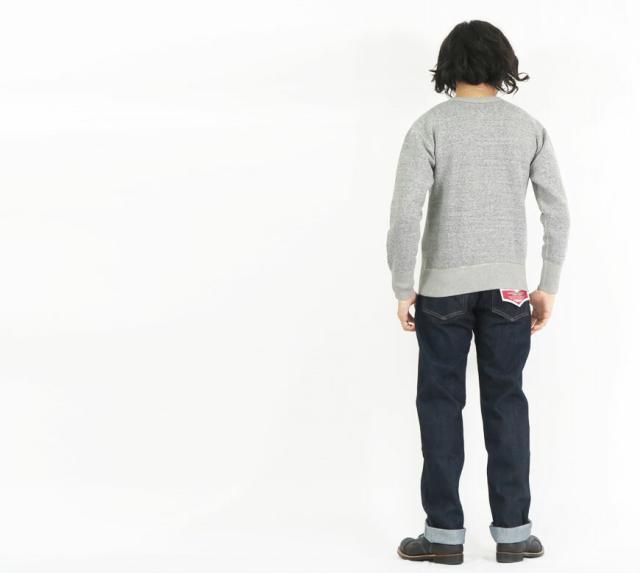 デラックスウェア DELUXEWARE クルーネックスウェット ロゴデザイン BRG-101