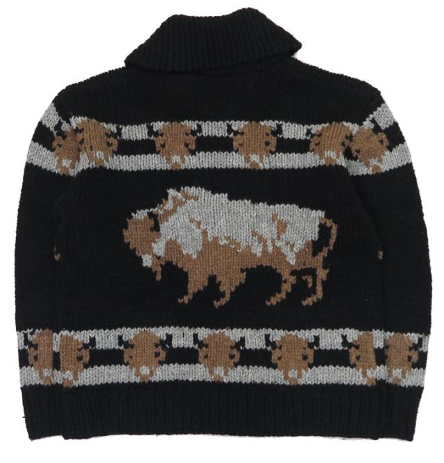 JELADO ジェラード ハンドメイド ウールニット カウチンセーター Grassbag JP83814