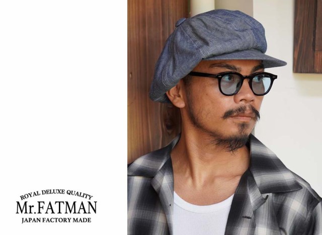 Mr.FATMAN ミスターファットマン ジョニー キャスケット シャンブレー JOHNNY CASQUETTE CHAMBRAY  5221007の通販はau PAY マーケット - アースマーケット | au PAY マーケット－通販サイト