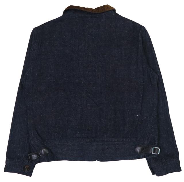 SUGAR CANE Mister Freedom 砂糖黍製 13oz. 阿波藍混右綾デニム コサックジャケット SC15431