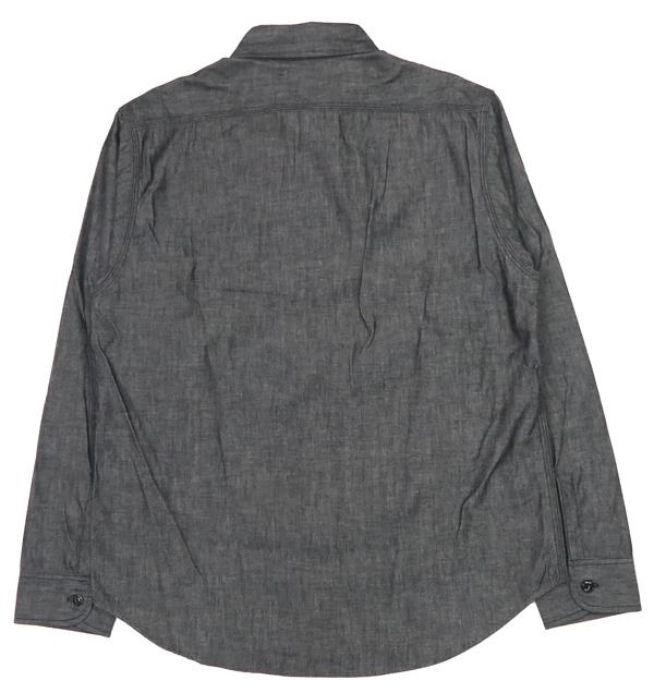 SUGAR CANE シュガーケーン 長袖 ブラックシャンブレー ワークシャツ SC29159