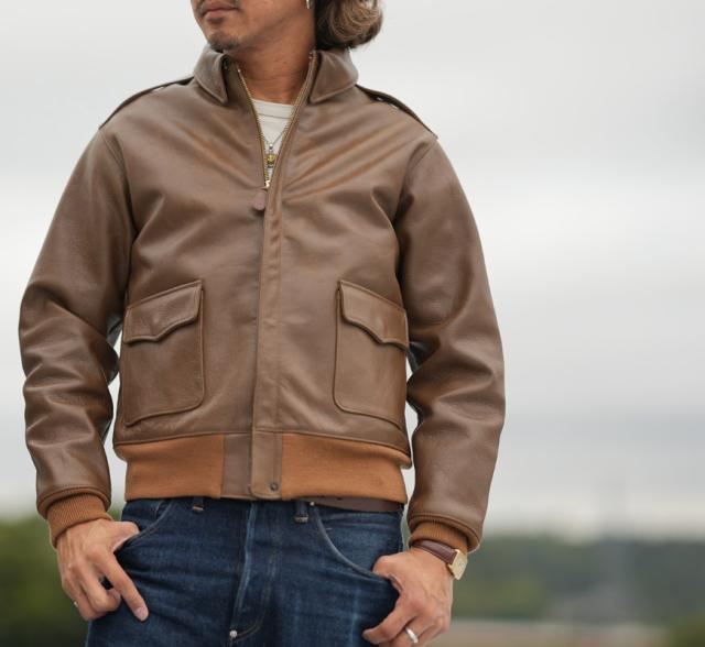 ウェアハウス WAREHOUSE Type A-2 フライトジャケット Werber Leathrt Coat Co社 ORDER NO.33-1729 ファーストモデル Lot.2232【2025年秋冬新作】