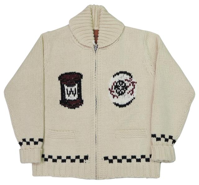 WEIRDO ウィアード シェットランドウール カウチンセーター FUCK U WRD-23-AW-07 GLAD HAND グラッドハンド