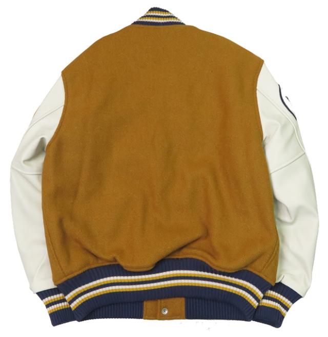 WHITES VILLE ホワイツビル 30oz ウールメルトン アワード ジャケット フルレタード BULLDOGS WV15385